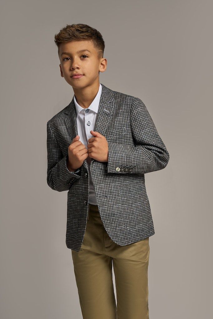 Boys Riva: Forest Green Blazer