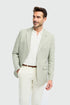 Bodina: Sage Herringbone Blazer