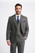 Albert: Grey Check Tweed 3-Pc