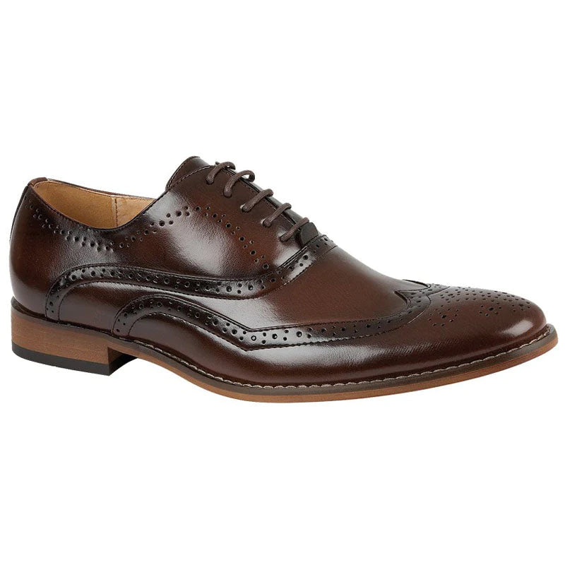 Goor: Boys Brown Brogue Shoes