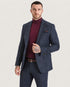 Barry: Slate Navy Tweed 2-Pc Suit