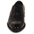 Goor: Black Toecap Shoes