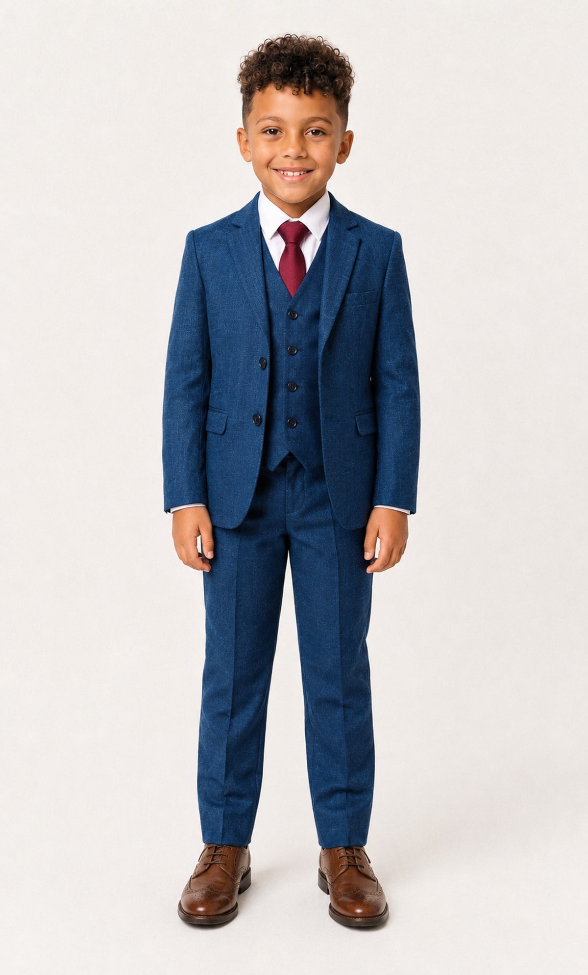 Ford Boys: Navy 3-Piece Suit