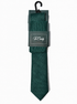 Green Rib Tie & Pocket Square Set