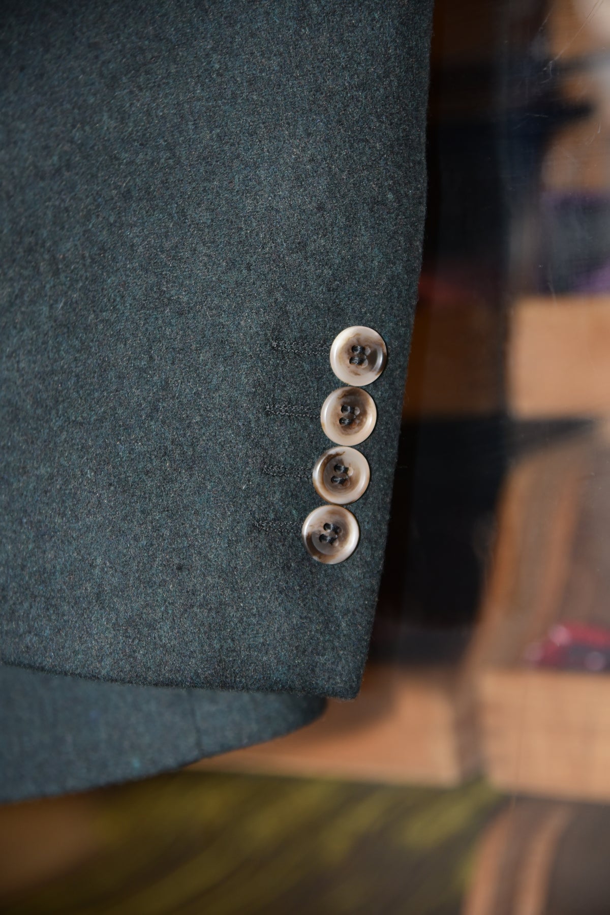 Montague: Dark Green Wool Jacket