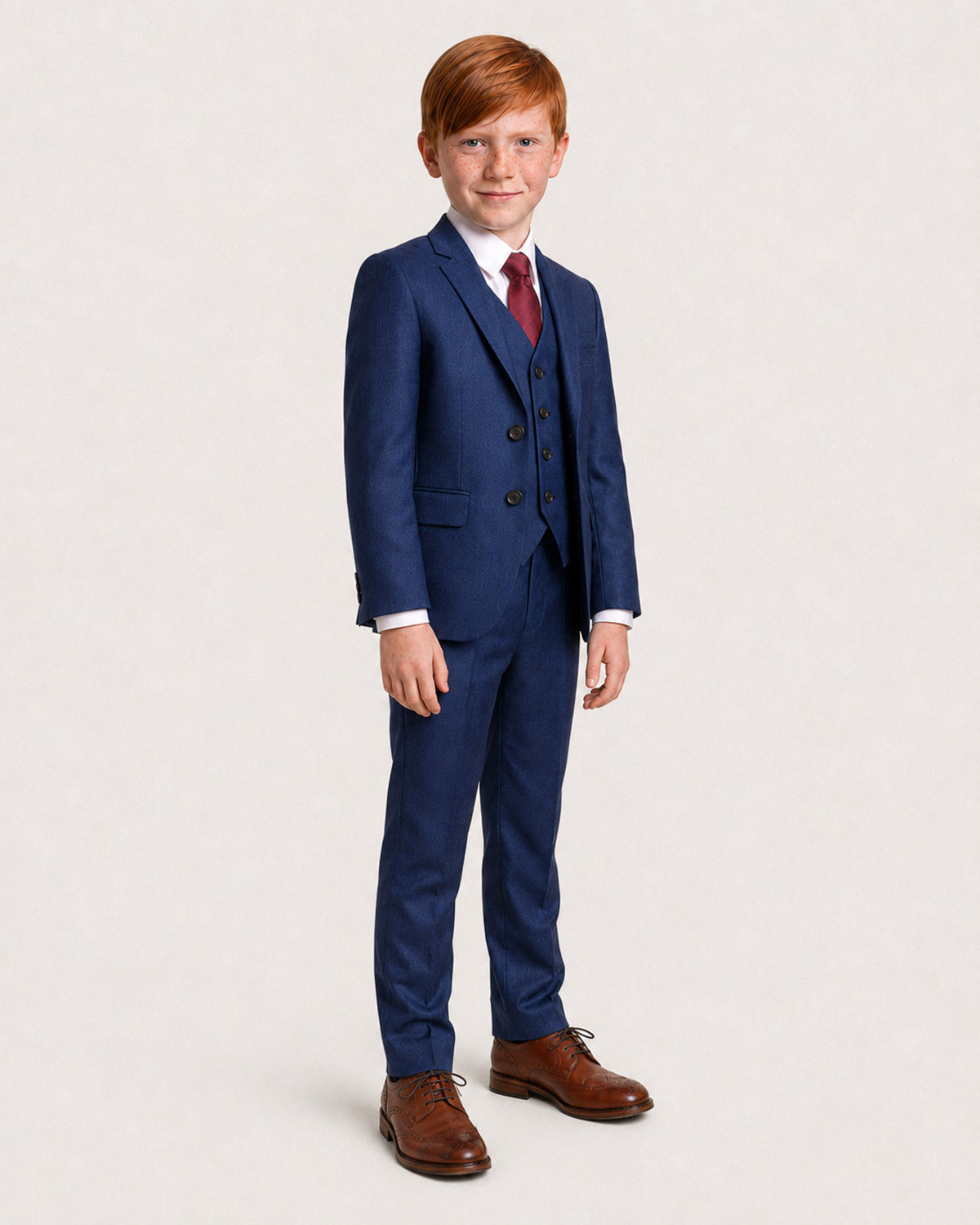 Ford Boys: Navy 3-Piece Suit