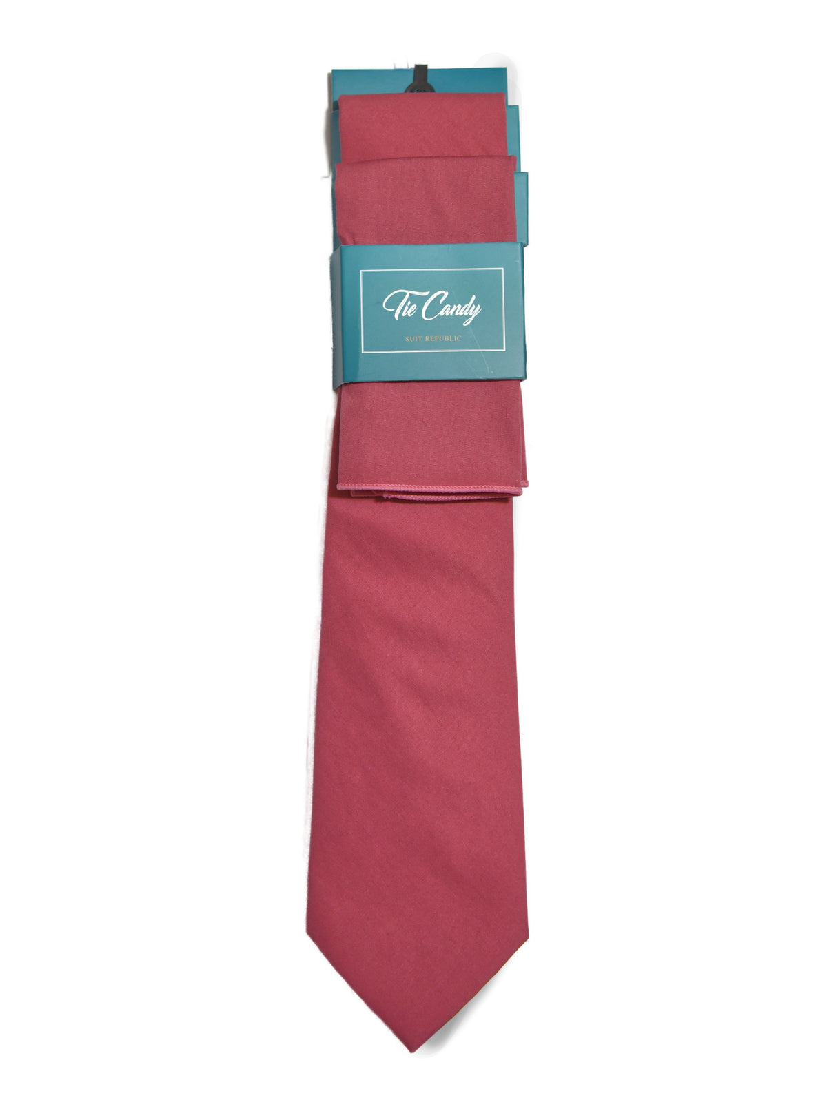 Blush Pink Tie & Pocket Square Set