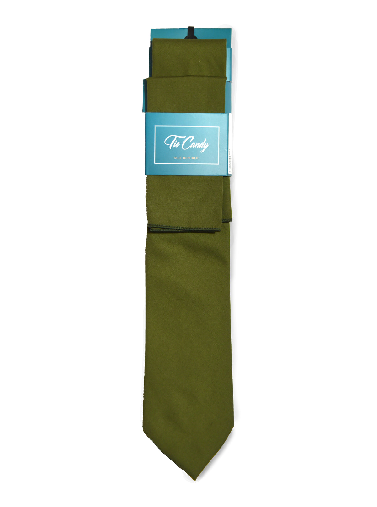 Sage Green Tie & Pocket Square Set