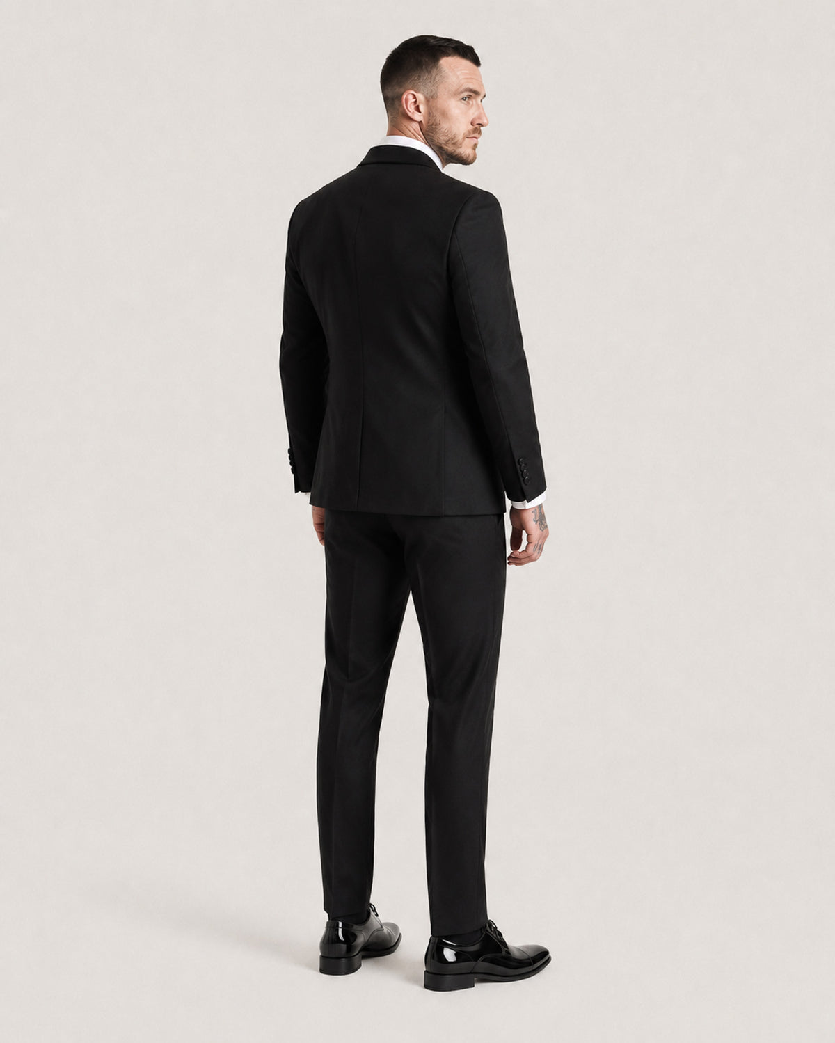 Harry: Black 3-Pc Tuxedo Suit