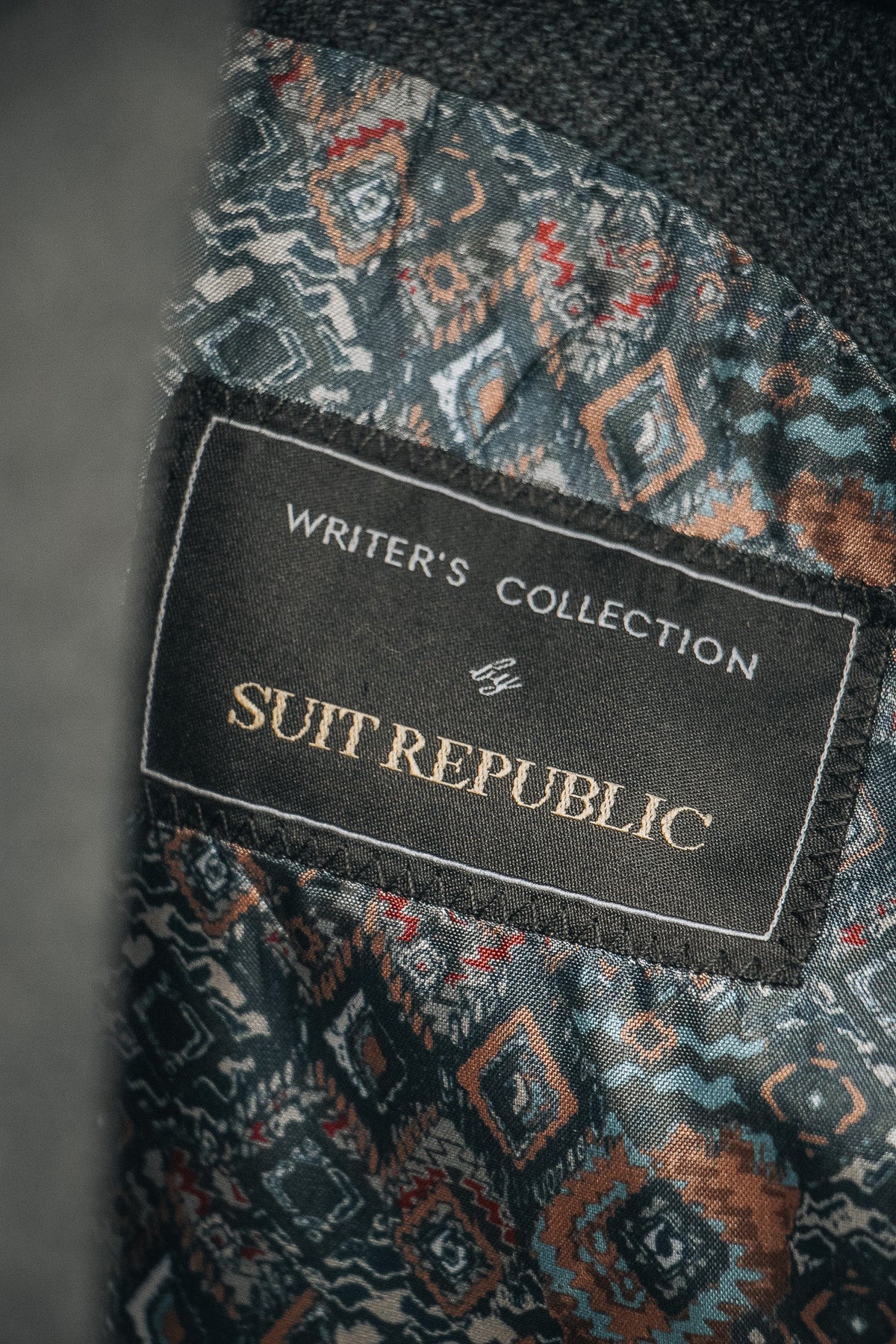 Synge: Blue Tweed 3-Pc Suit