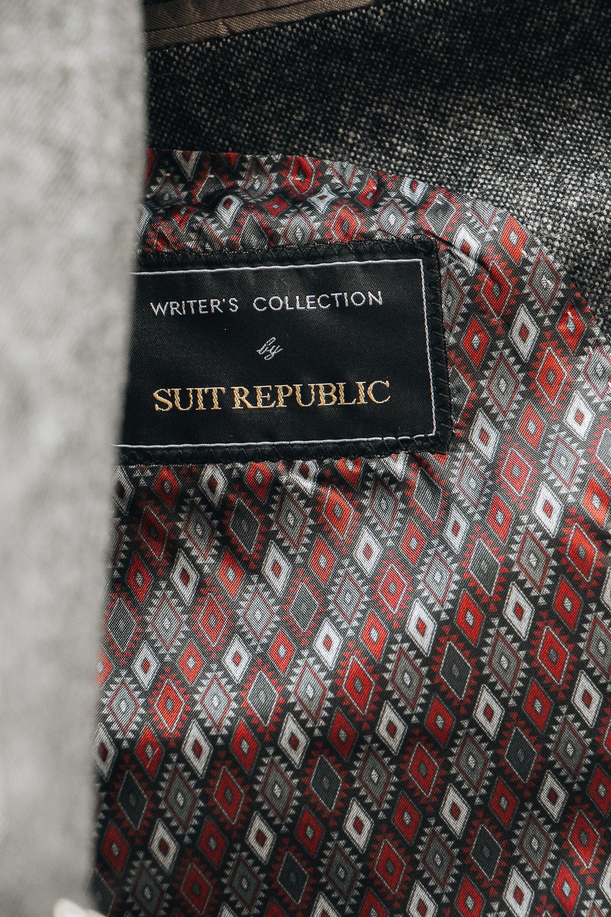 Stoker: Charcoal Tweed 3-Pc Suit