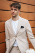 Guthrie: Cream Honeycomb 2-Pc Suit