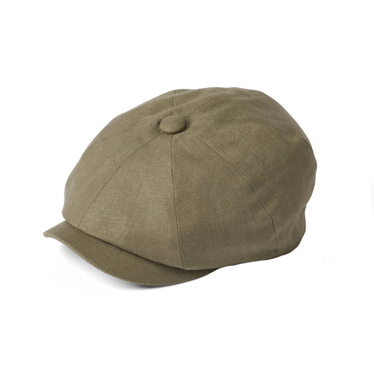 Alfie: Irish Linen Bakerboy Cap