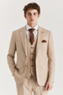 Kurt: Cream 3-Pc Suit