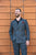 Lewis: Blue Tweed Double-Breasted 2-Pc Suit