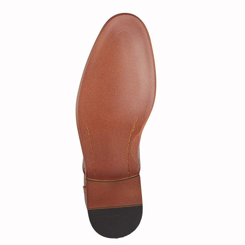 Goor: Oxblood Toe Cap Shoes