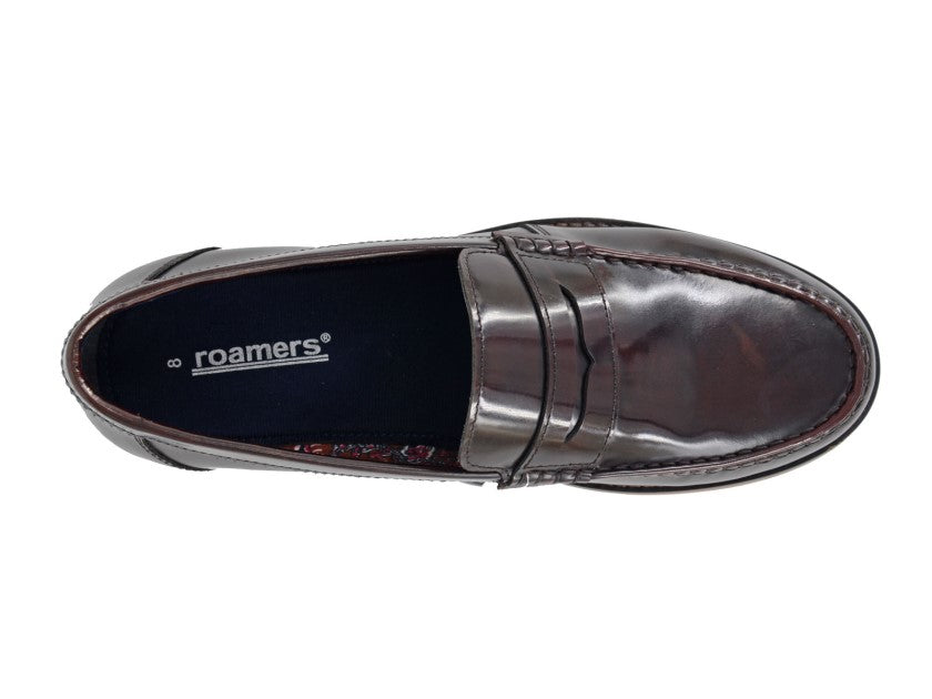 Dark Brown Leather Loafer