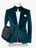 Murphy: Turquoise Velvet 3-Pc Tuxedo