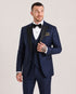 Oscar: Navy 3-Pc Tuxedo Suit