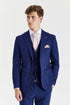 Mark: Navy Check 3-Pc Suit