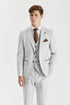 Mark: Stone Grey 3-Pc Suit