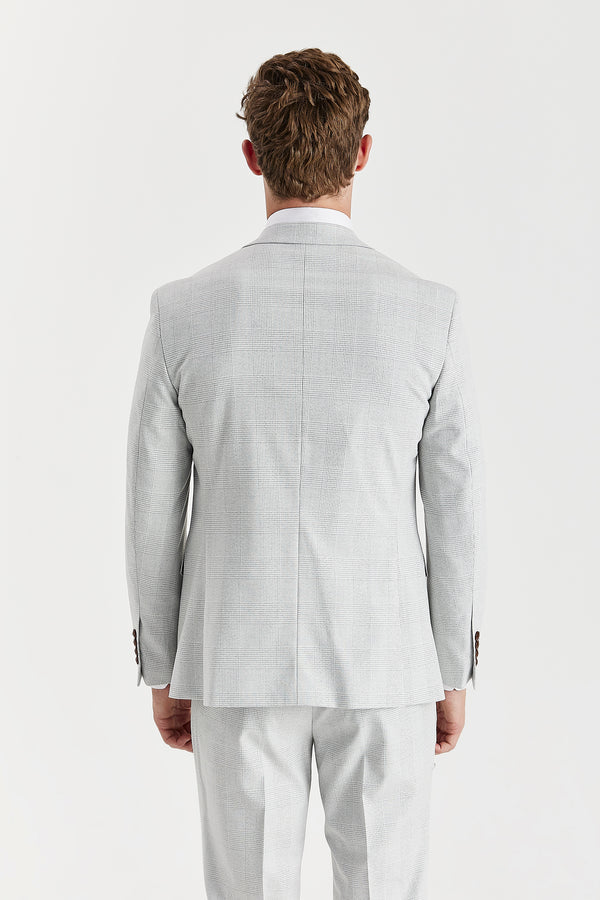 Mark: Stone Grey 3-Pc Suit