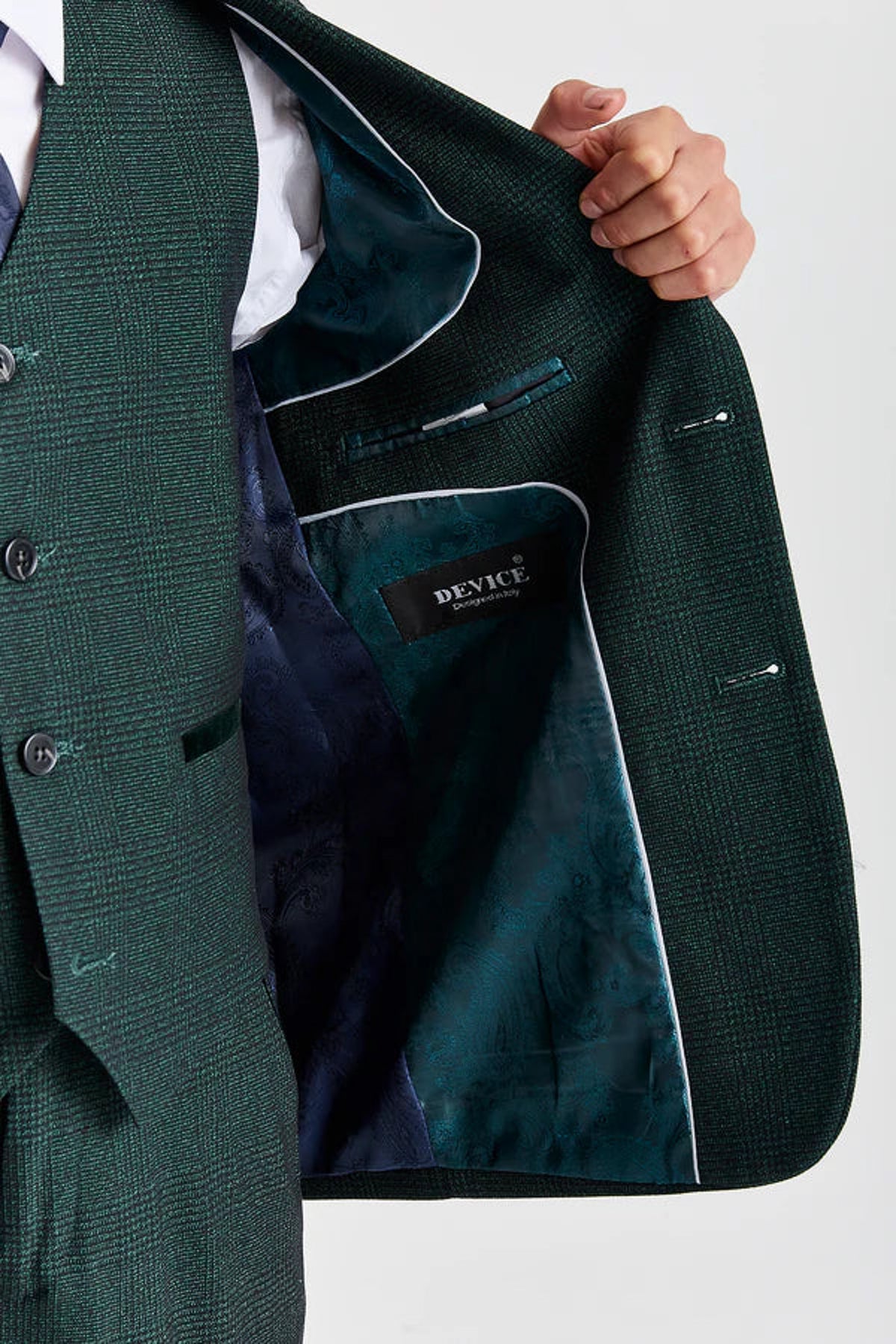 Regent Boys: Green Check 3-Pc