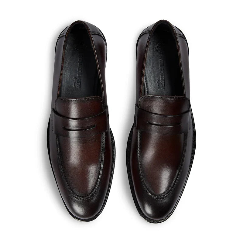 Ted: Dark Brown Penny Loafer
