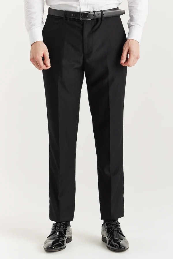 Harry: Black Double-Breasted 2-Pc Tuxedo