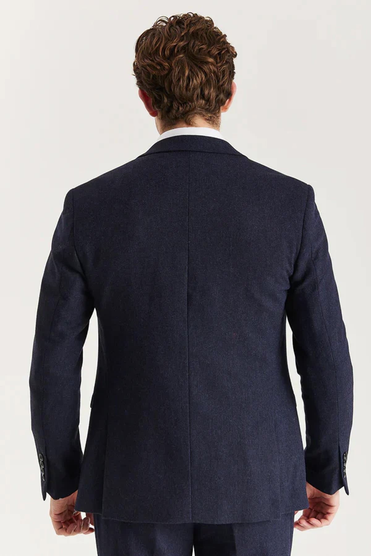 Oscar: Navy Flannel 3-Pc
