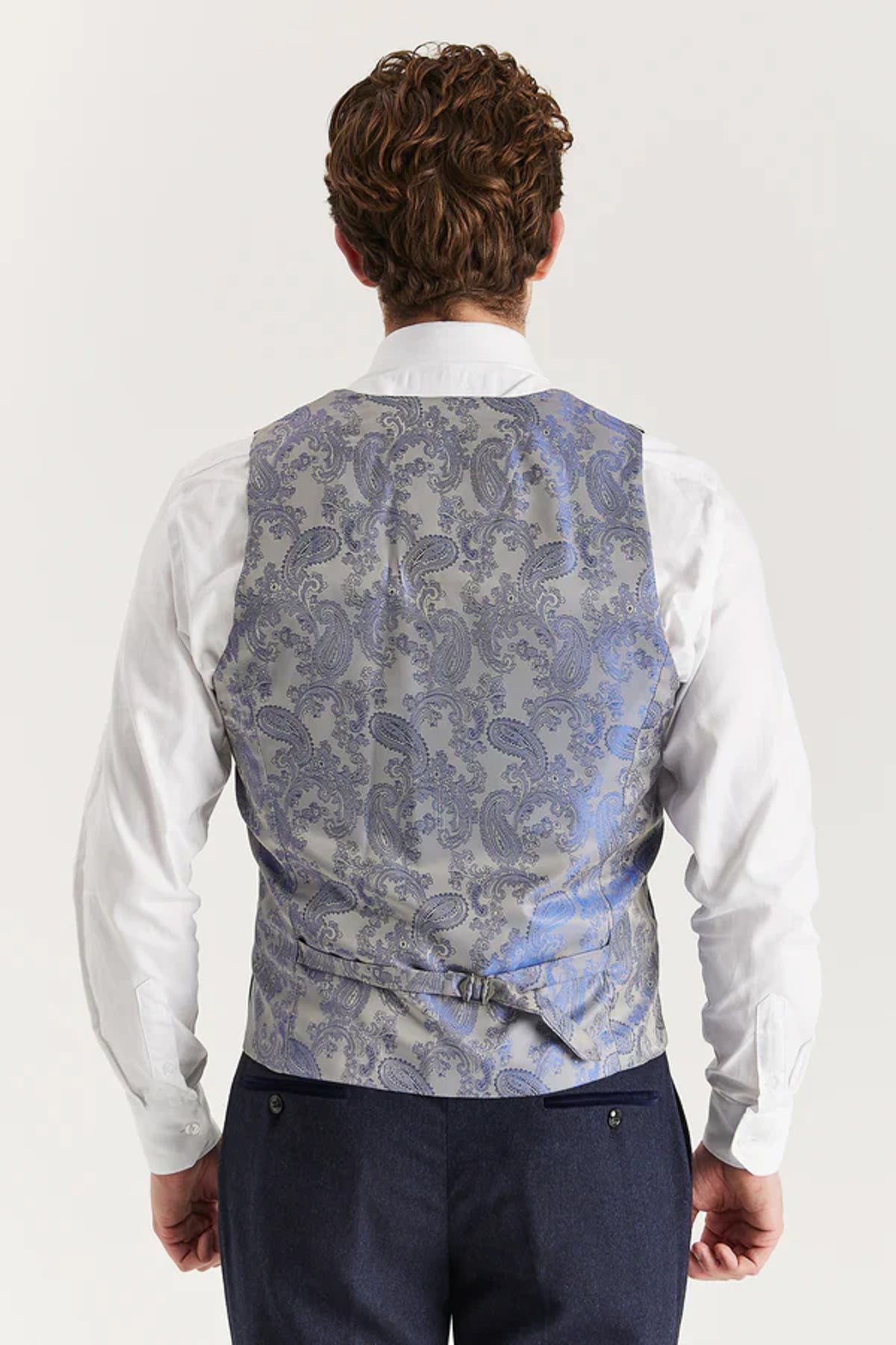 Oscar: Navy Flannel 3-Pc
