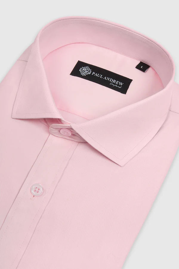 Oliver: Pink Cutaway Collar Shirt