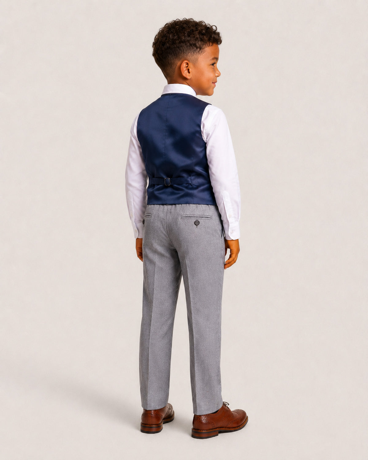 Reegan Boys: Grey 3-Pc Suit