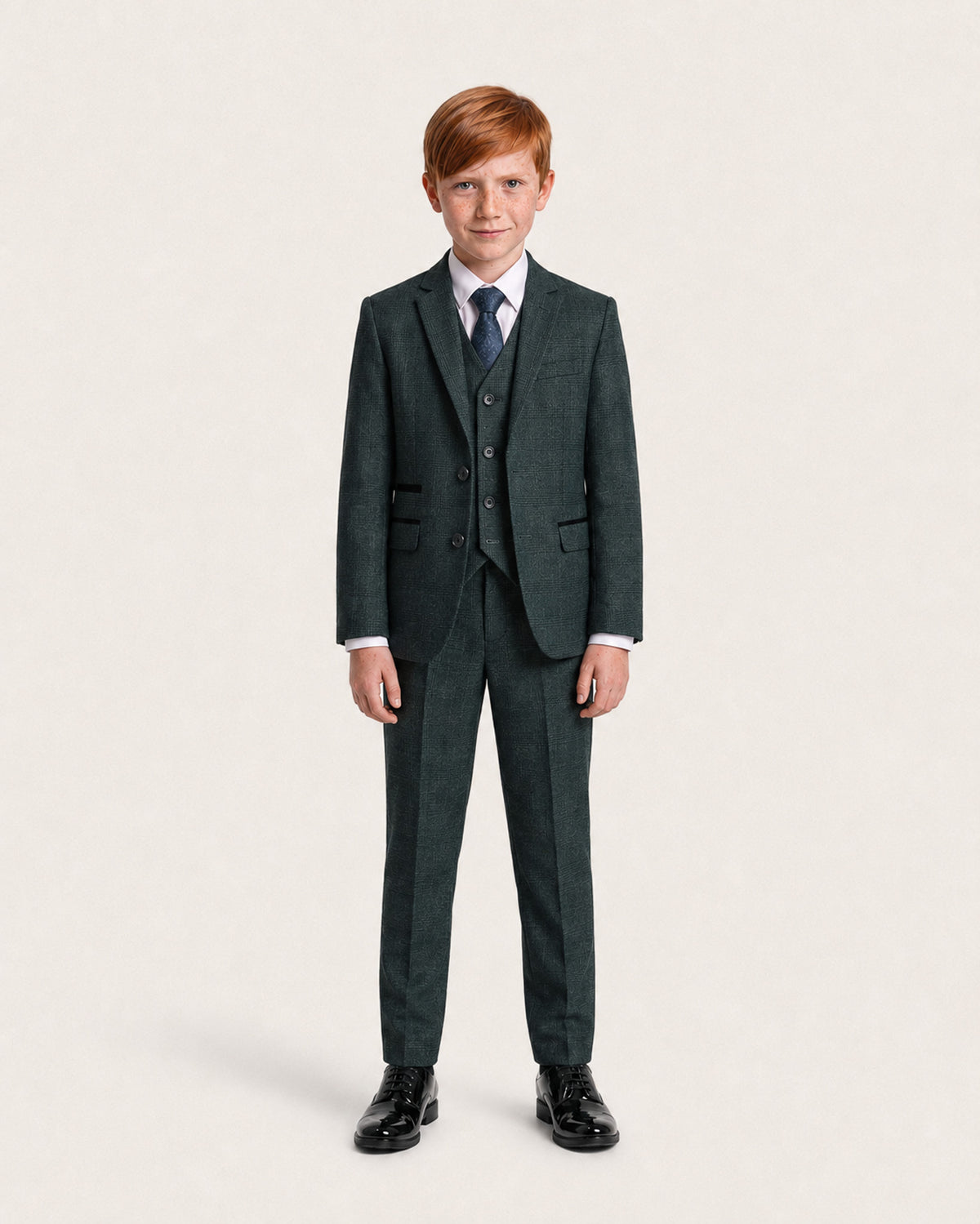 Regent Boys: Green Check 3-Pc