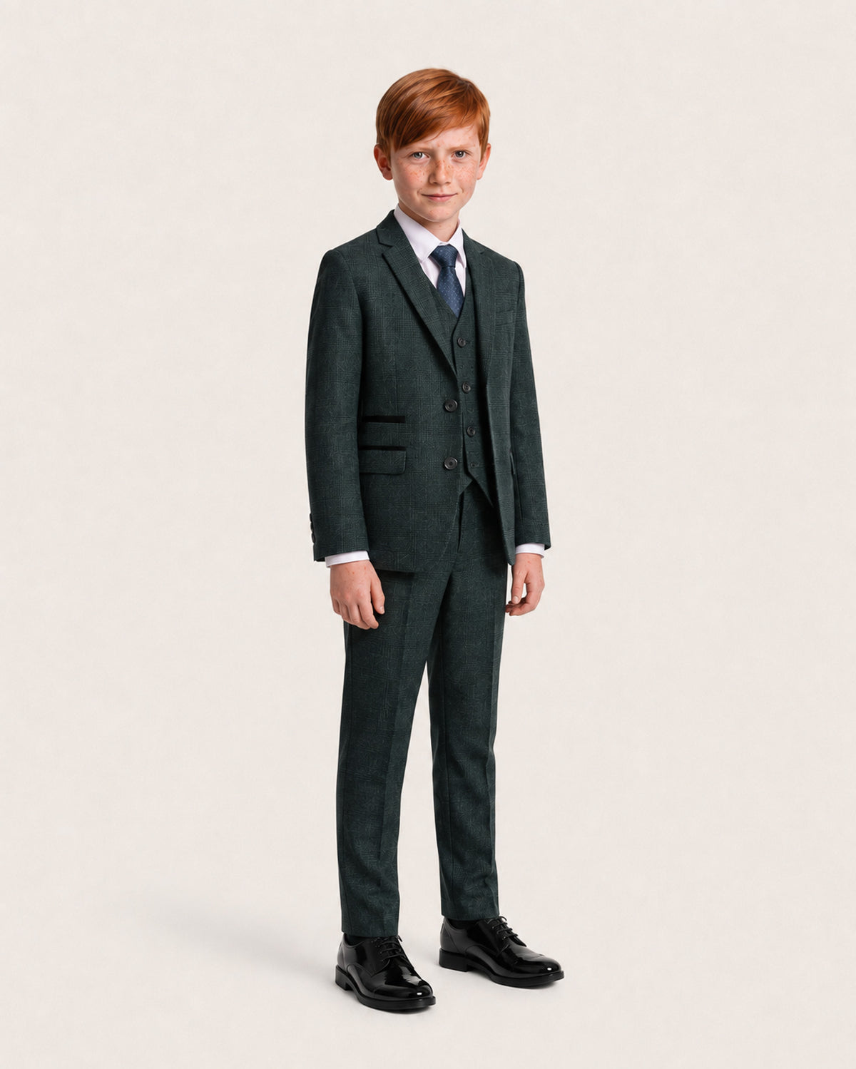 Regent Boys: Green Check 3-Pc