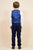 Boys Mark: Navy Check 3-Pc Suit