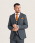 Synge: Blue Tweed 3-Pc Suit