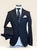 Bruno: Plain Black 2-Pc Suit