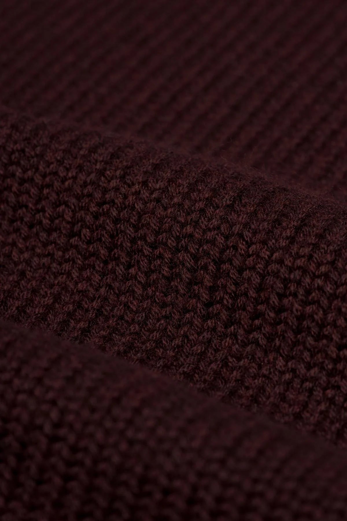 Farrel: Wine Wool Jumper