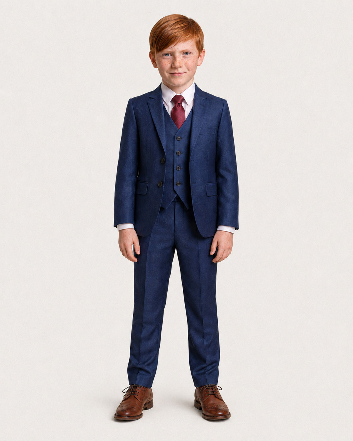 Ford Boys: Navy 3-Piece Suit
