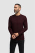Farrel: Wine Wool Jumper