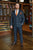 Franklin: Slate Navy Check 3-Pc Suit