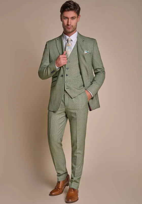 Caridi: Sage Green 2-pc Suit