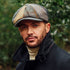 Lewis: Patchwork Tweed Bakerboy Cap