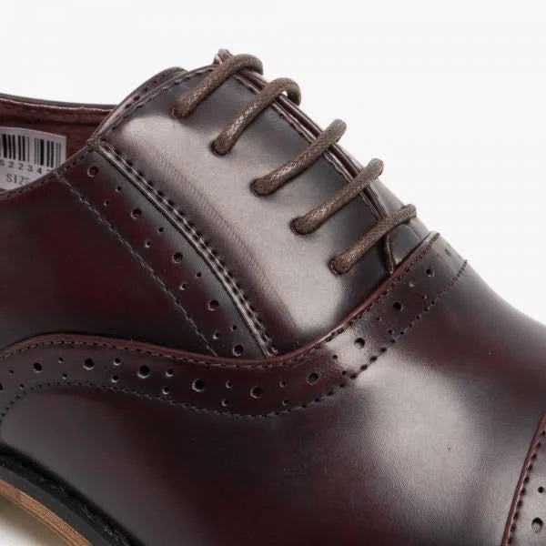 Goor: Boys Oxblood Shoes