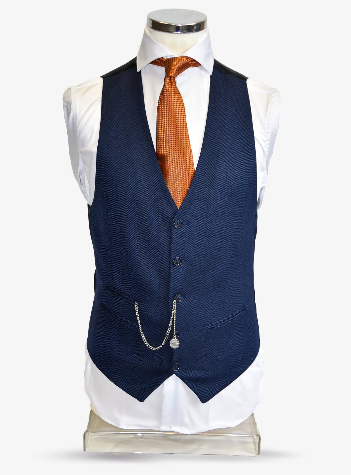 Tóibín: Navy 3-Pc Suit