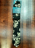 Black Floral Tie & Pocket Square Set