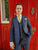 McDonagh: Navy Wool Check 3-Pc Suit