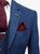Carnegie: Blue Tweed 3-Pc Suit