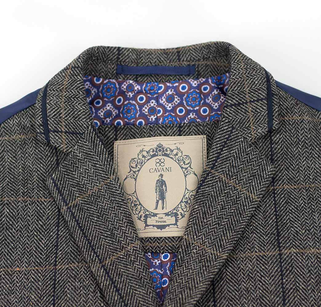 Albert: Grey Tweed Waistcoat